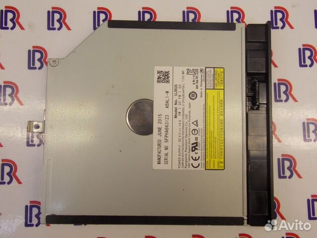UJ8G6 Оптический DVD привод с ноутбука Asus X751M