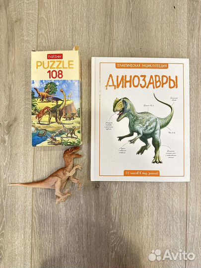 Книга про динозавров