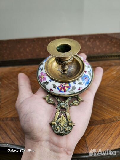 Подсвечник 19 век Редкий