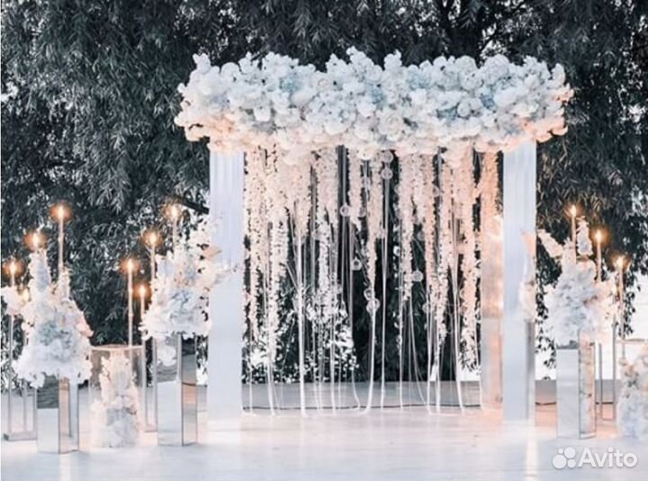 Свадебное оформление, флористика