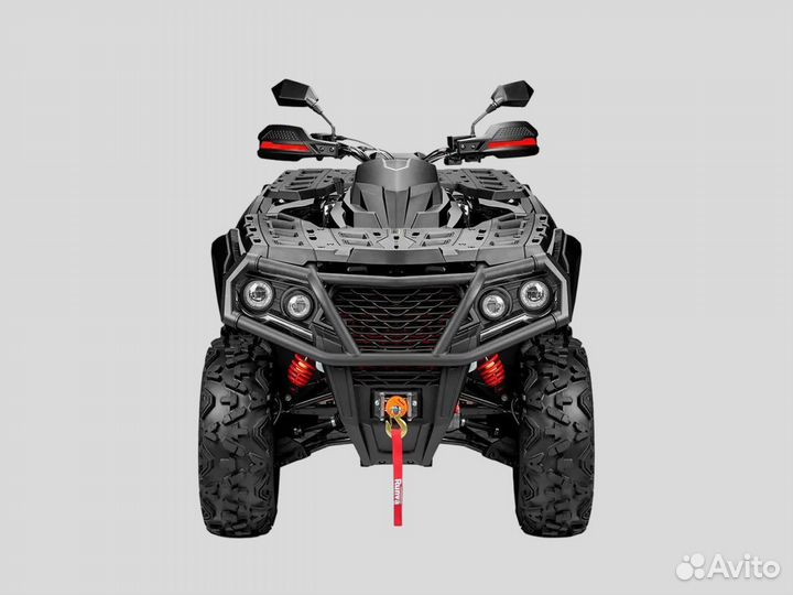 Квадроцикл Aodes Pathcross ATV650S EPS серый Витрина