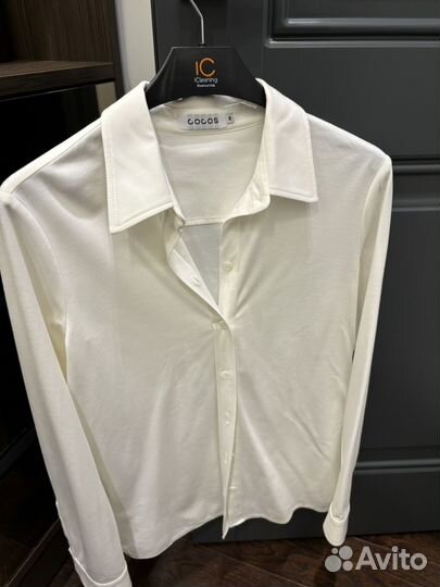 Блузка молочная женская