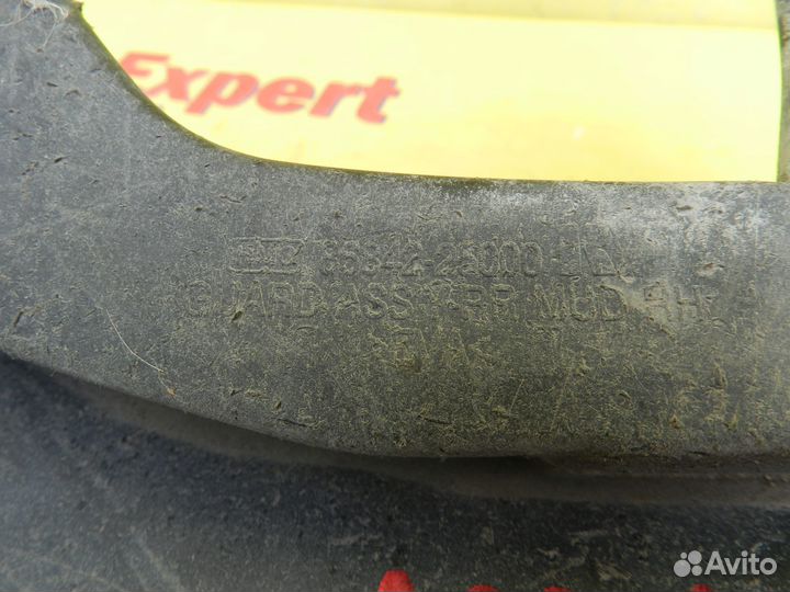 Брызговик задний правый Hyundai Accent Tagaz