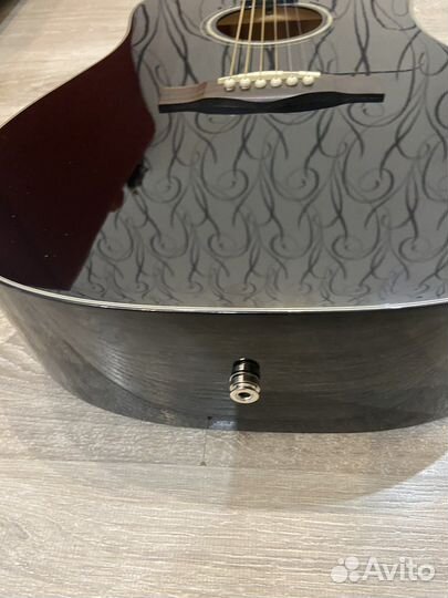 Гитара Fender из Европы - Акустик с подключением