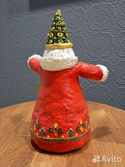 Ватные ёлочные игрушки/Дед мороз и снегурочка