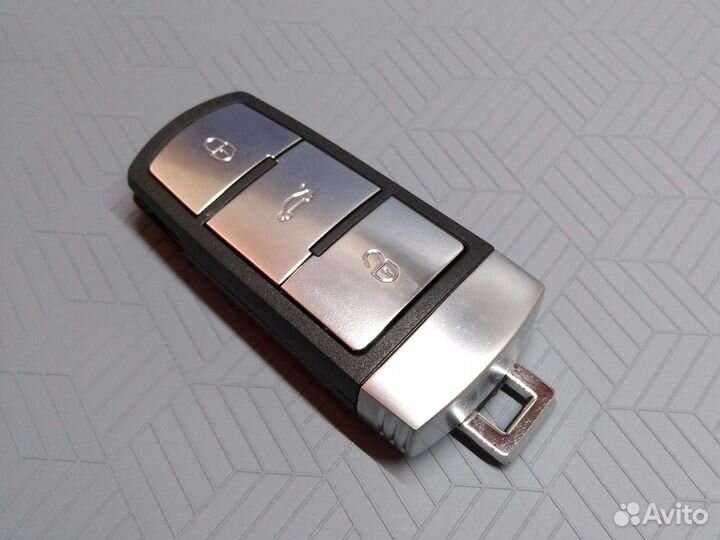 Ключ Фольксваген Пассат б6 в сборе с платой европа