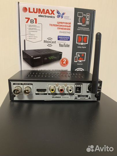 Приставка для цифрового TV Lumax