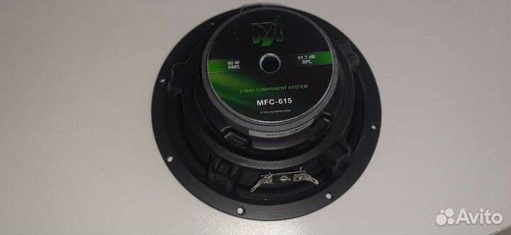 Автозвук. Компонентная акустика Machete MFC-615