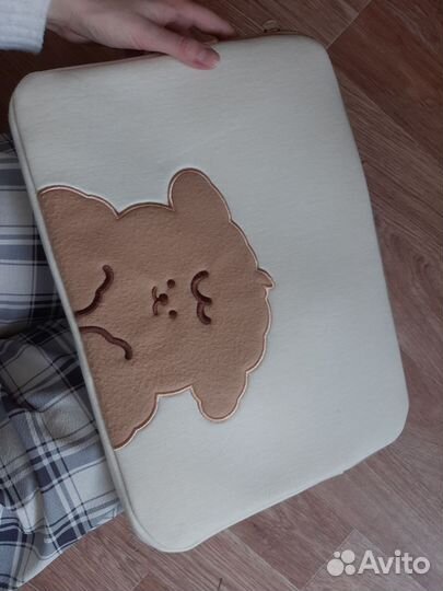 Чехол на ноутбук мягкий милый