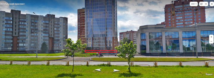 Аренда помещения 92,2 м, выход на Октябрьский пр