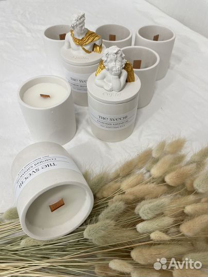 Ароматические свечи ручной работы