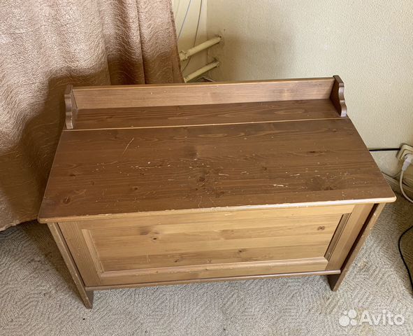 Сундук деревянный IKEA (б/у) купить в Химках | Личные вещи | Авито