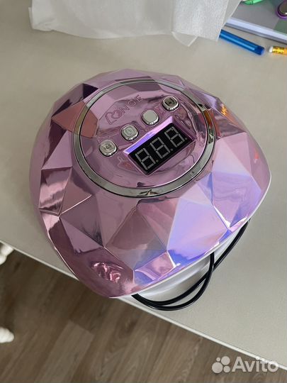 Набор для маникюра. Лампа, аппарат, стерилизатор