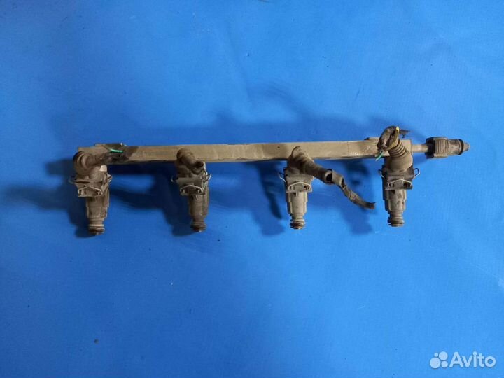 Топливная рампа форсунки chery bonus a13