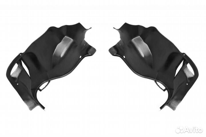 Накладки на арки багажника на Весту с ремнем L