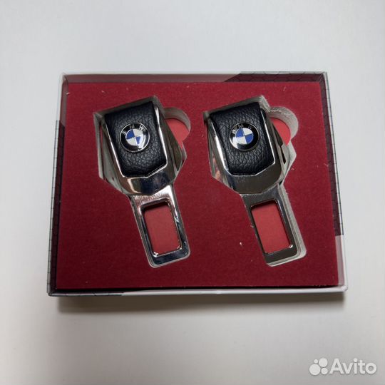 Коплект 2шт. Заглушек ремня безопасности BMW