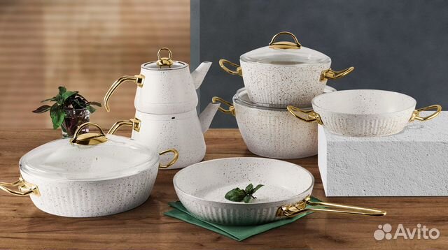 Набор кастрюль Lines 11 предметов