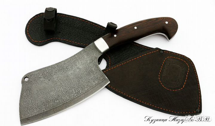 Тяпка 3 цельнометаллическая дамаск венге