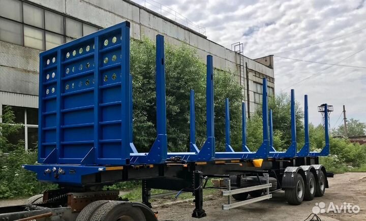 Полуприцеп лесовоз (сортиментовоз) Авиком 98713-01, 2024