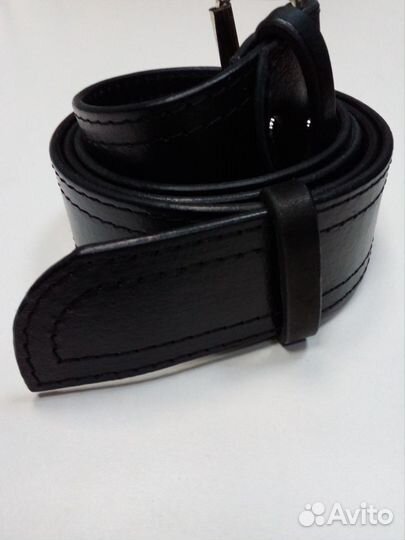 Мужской кожаный ремень 50 мм. (Наша мастерская)