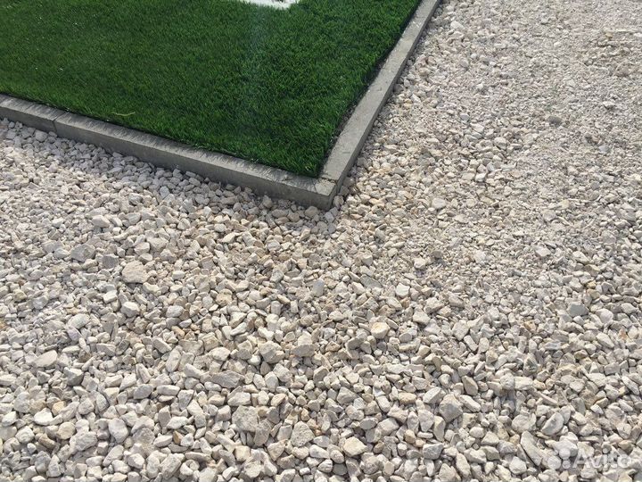 Щебень известняковый в мешках