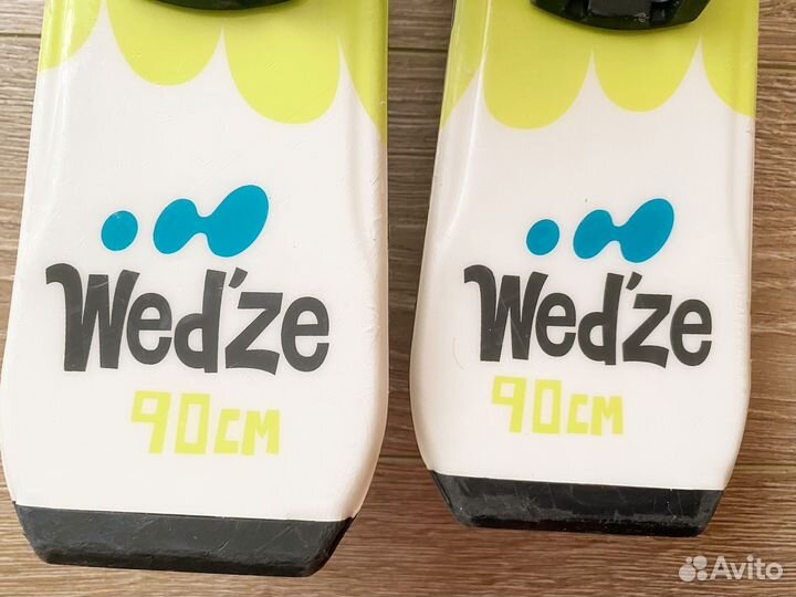 Горные лыжи детские 90 с ботинками и палками