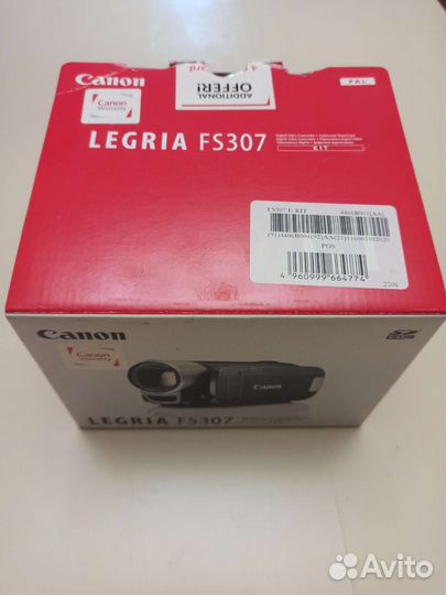 Canon legria FS 307