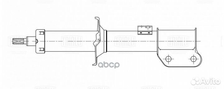 Амортизатор chery kimo (07) /QQ6 (06) /indis (0