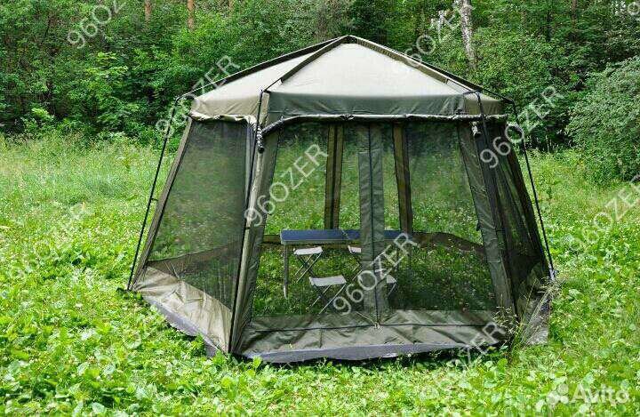 Тент шатер с москитными сетками влагостойкий