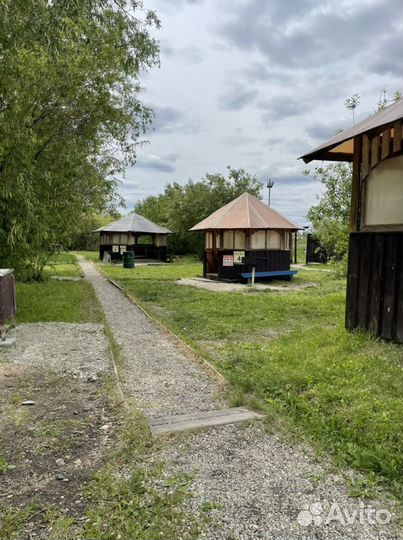 Аренда беседки на берегу озера