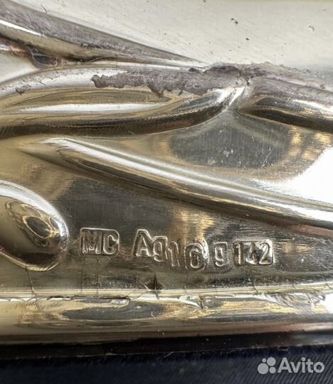 Старинная рамка для фото Картины Посеребрение