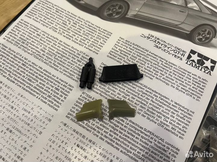 Сборная модель Nissan Skyline GT-R R32, Tamiya 1/2