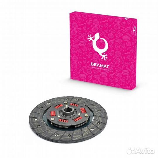 Диск сцепления ведомый для а / м ваз 2101-2107