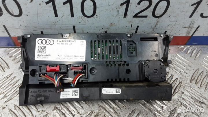 Блок управления климатической установкой Audi A5/R