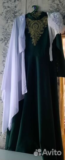 Платье на никах 54 размер