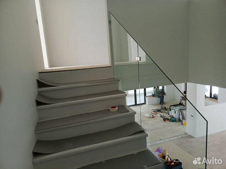 Перила Стеклянные ограждения