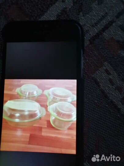 Набор кастрюлей и утятница из жаропрочного стекла