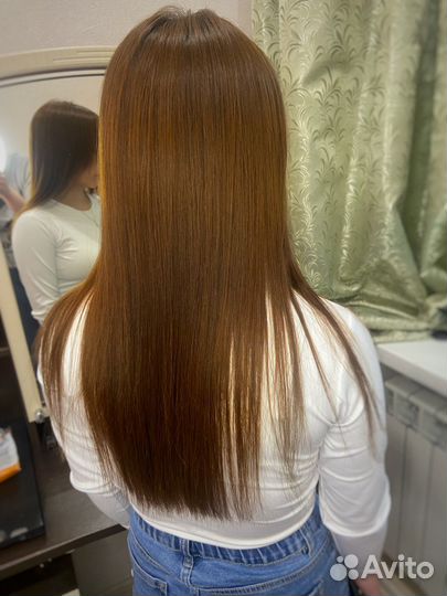 Кератиновое выпрямление волос на дому