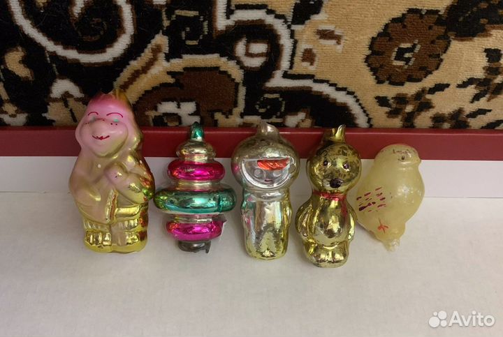 Елочные игрушки СССР в реставрацию