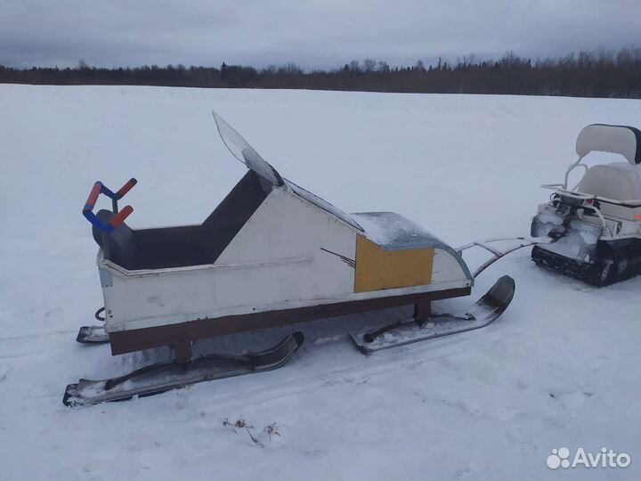 Сани для снегохода пассажирские туристические