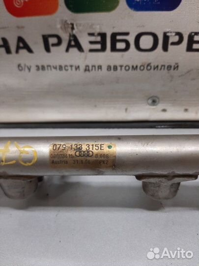 Топливная рейка левая Audi Q7 4LB 4.2 2006