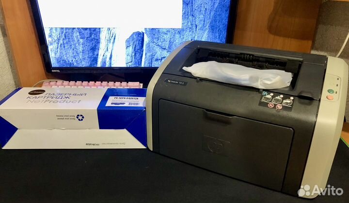 Принтер лазерный hp