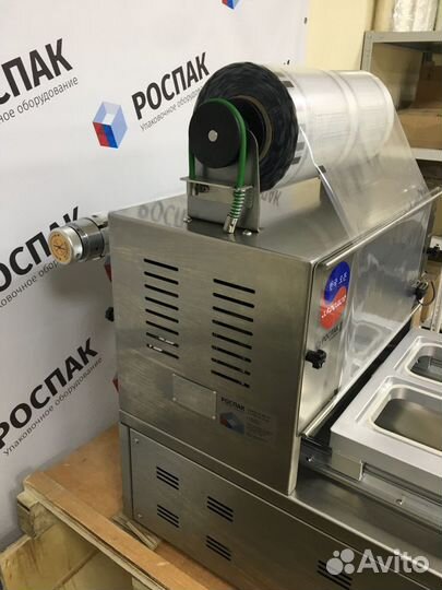 Запайщик лотков полуавтомат