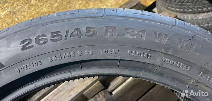 Continental ContiSportContact 5 SUV 265/45 R21