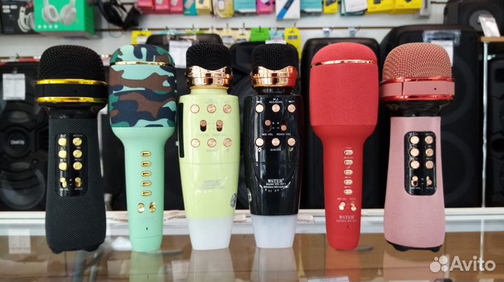 Блютуз колонка + микрофон