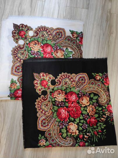 Платки в русском стиле