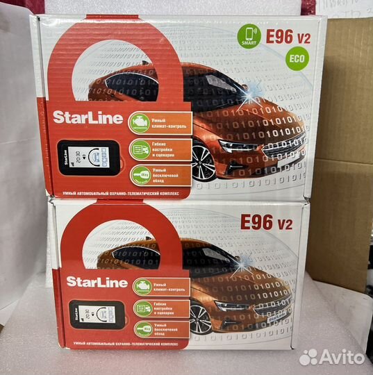Автосигнализация StarLine E96 v2 BT ECO 2CAN+4LIN