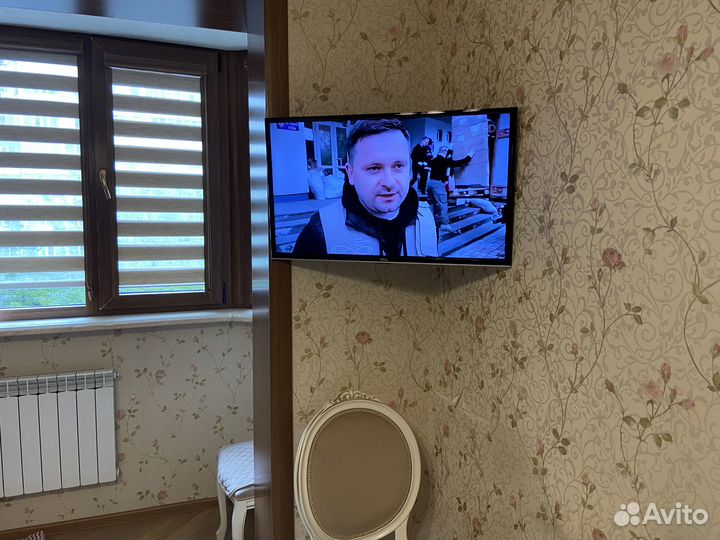 Триколор тв. Установка тв на стену.Смарт приставок