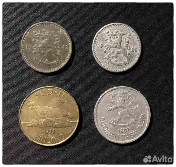 Монеты разные