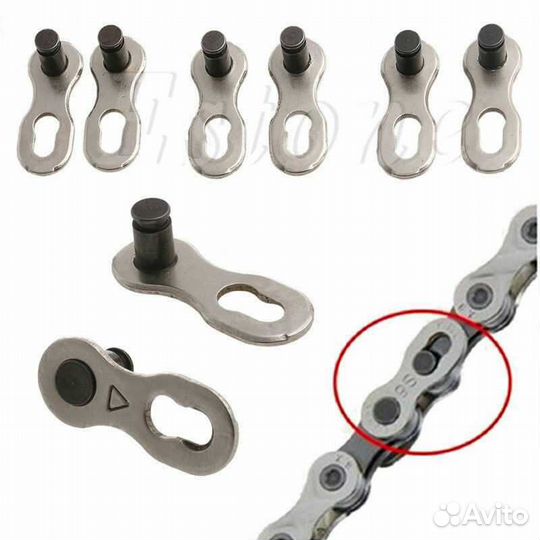 Замок цепи на скоростной велосипед